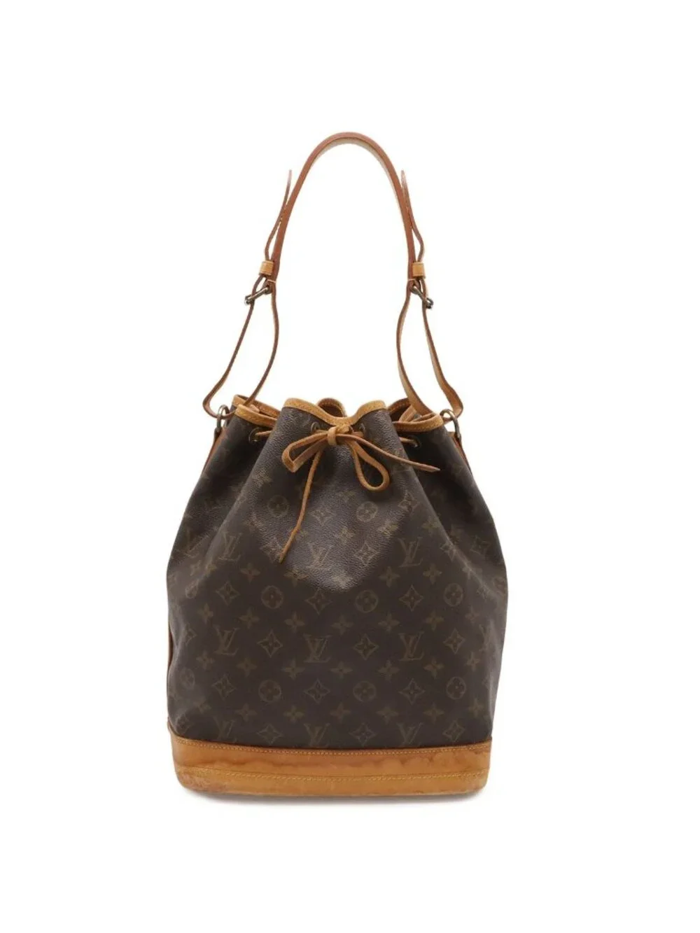 Louis Vuitton Monogram Noe Shoulder Bag Semi Drawstring